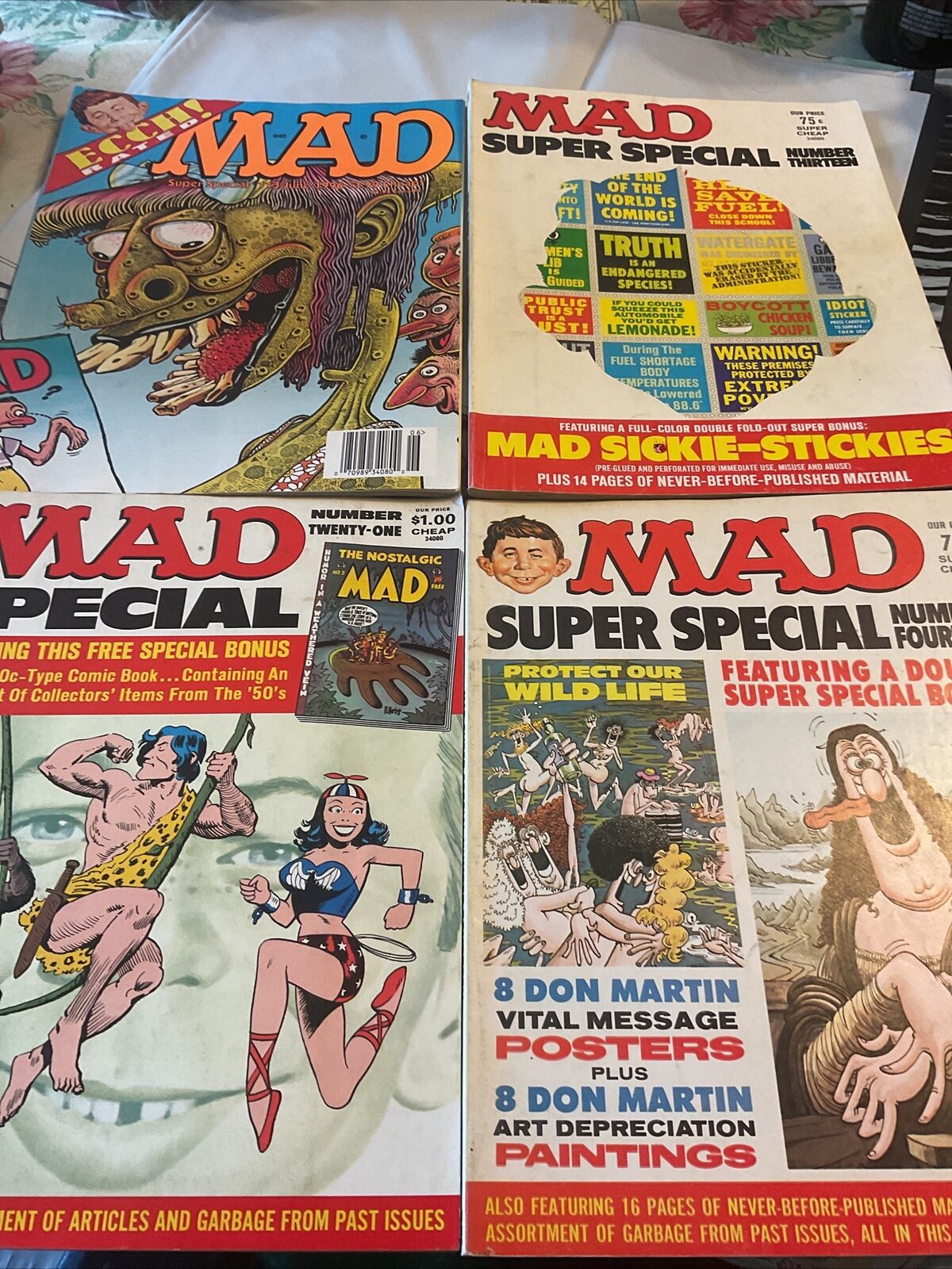 MAD Super Special LOT OF 4 #13#14#21#113