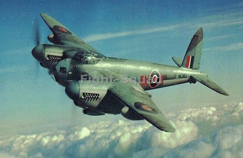 WW2 Picture Photo Circa 1944 Mosquito aircraft in flight 2306