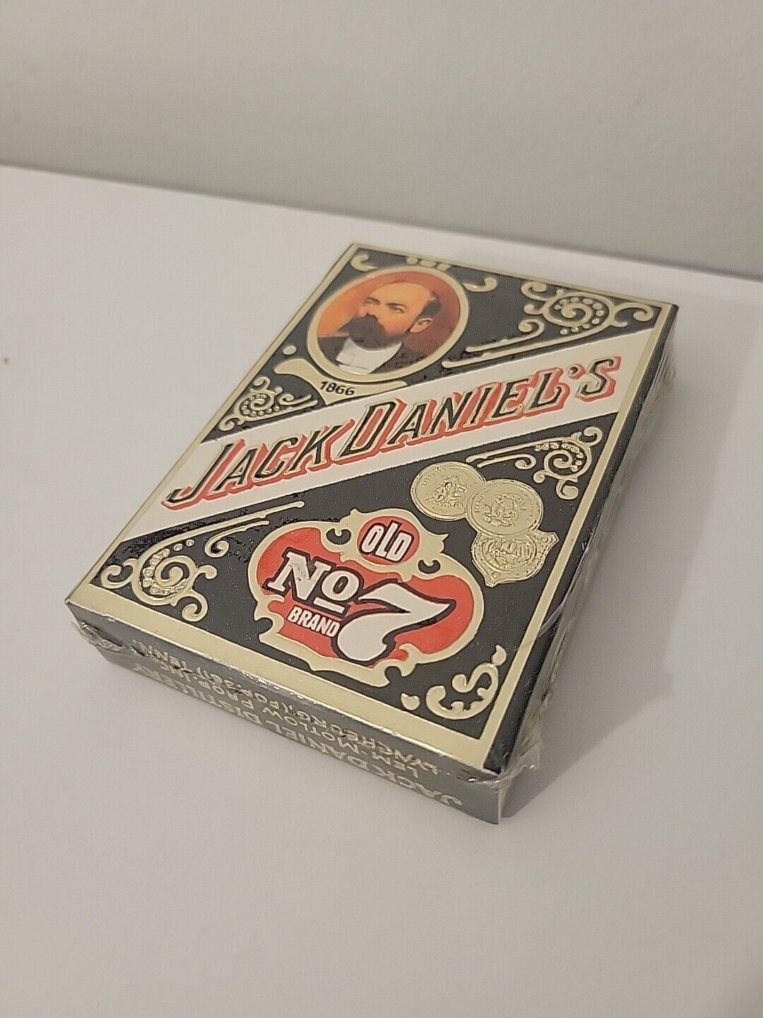 Vintage Jack Daniel\'s Distillery Old No 7 Brand New Deck Playing Cards (SEALED)