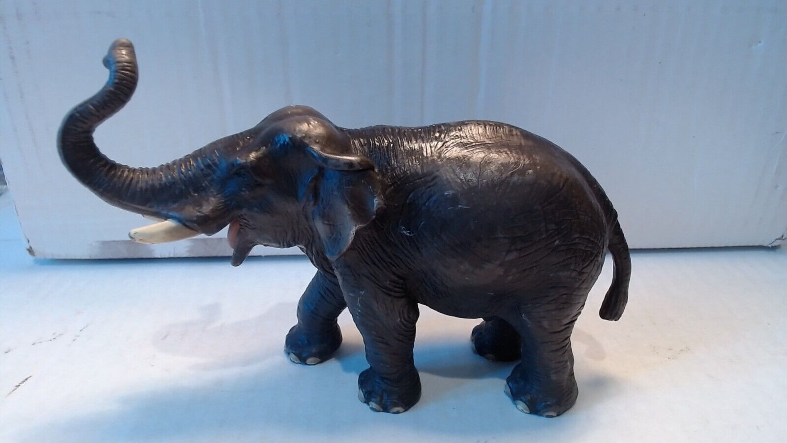 1997 Schleich Asian Bull Elephant Male Wildlife Animal Figure 7\