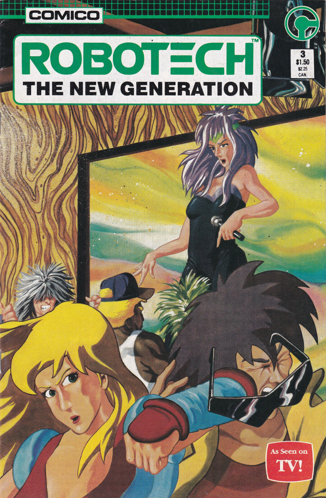 Robotech: The New Generation #3, (1985-1988) Comico, High Grade