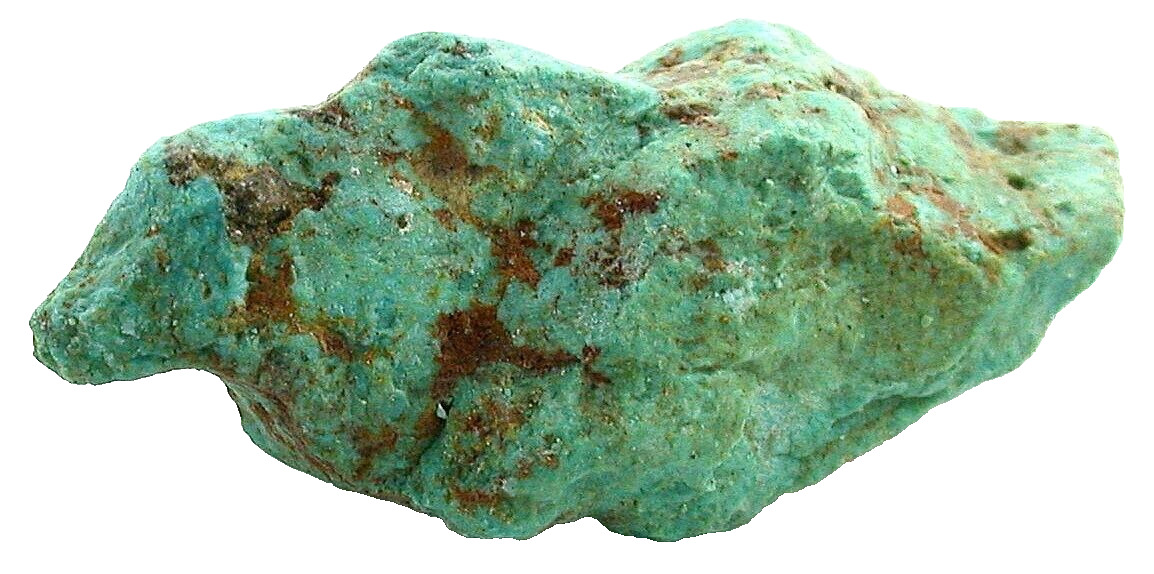 110 Gram Natural Stabilized NO DYE Blue Turquoise Nugget Cab Rough TL18/63024