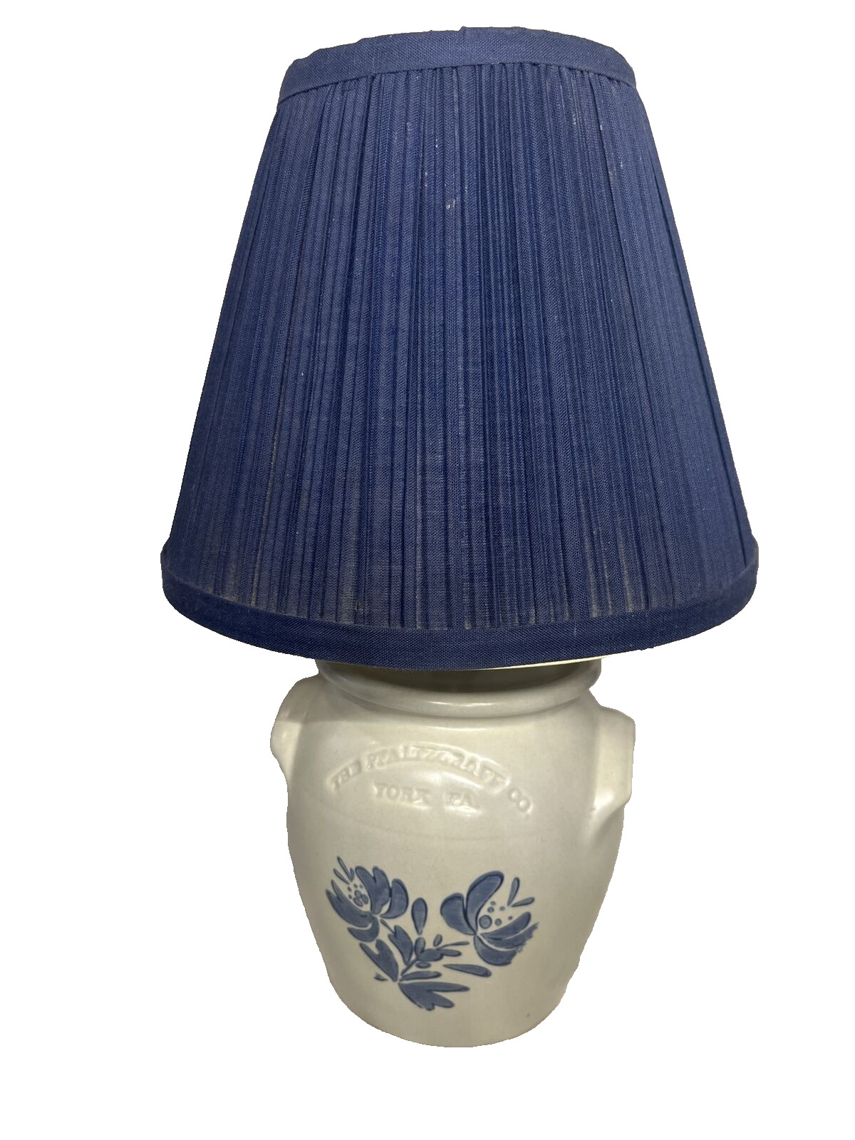 Vintage The Pfaltzgraff Co. Yorktowne, PA  Jug Style Table Lamp 