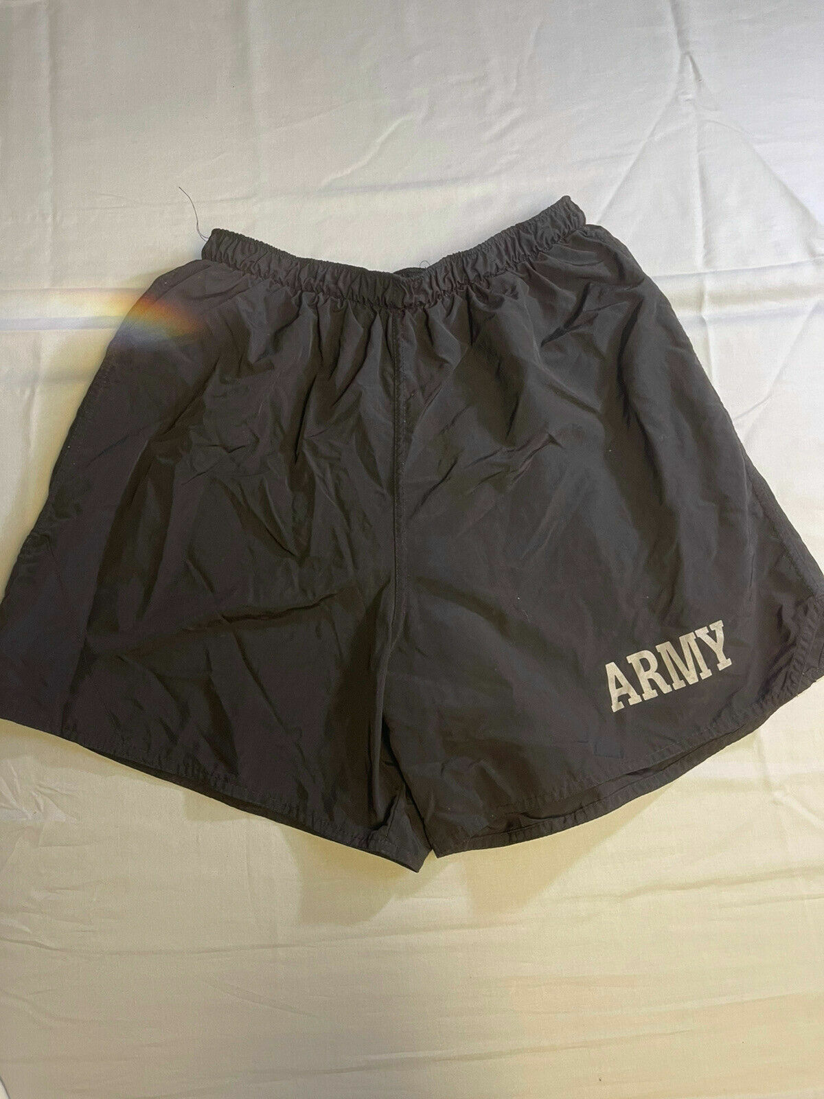 New U.S. Army IPFU PFU Shorts Physical Fitness USGI Size Large PT Shorts