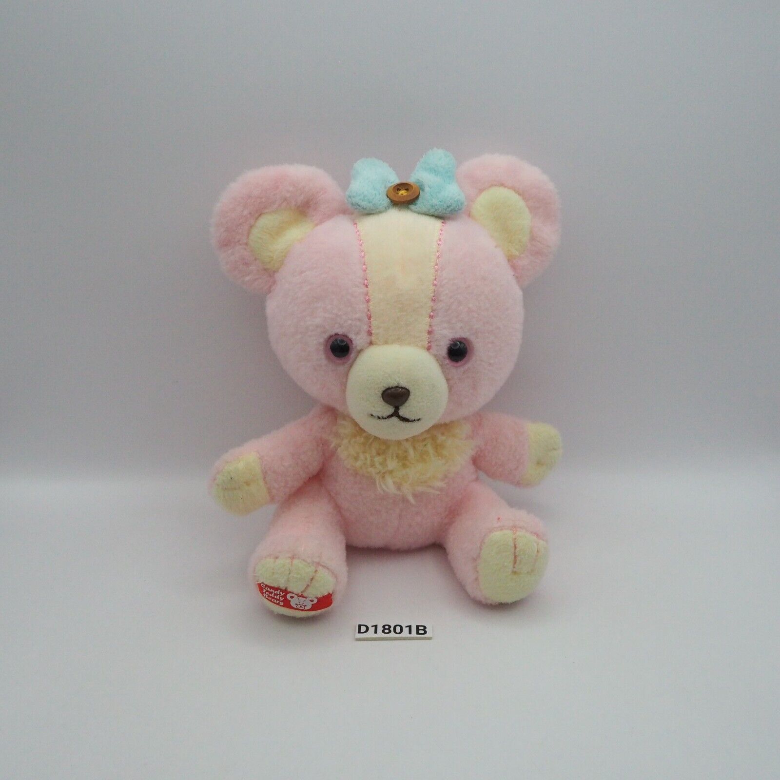 Candy Teddy Bear D1801B Amuse Pink Plush 6\