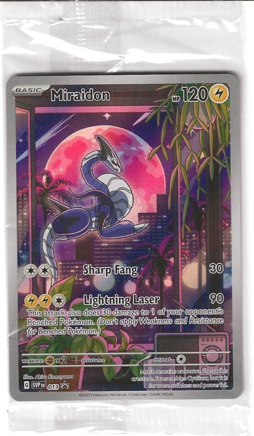 2023 Pokémon Scarlet & Violet Promo - #013 - Promos - MIRAIDON - Sealed