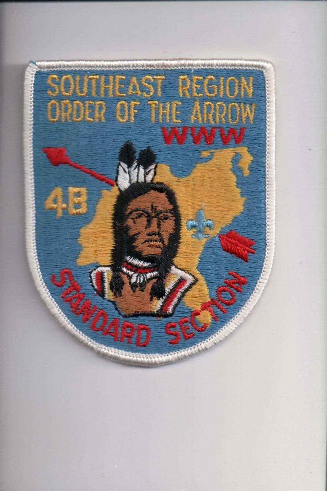 Southeast Region Order Of The Arrow Standard Section OA patch (WW)