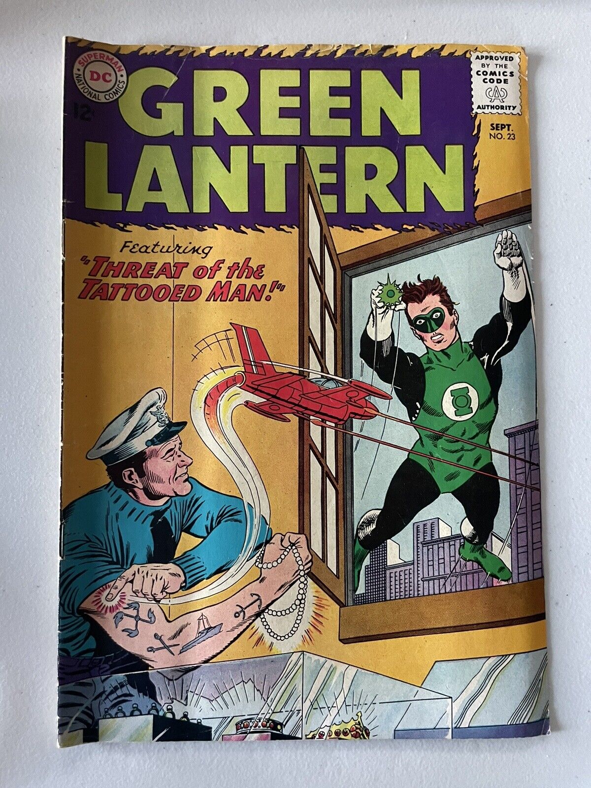 Vintage Green Lantern  Comic Book #23 September 1963