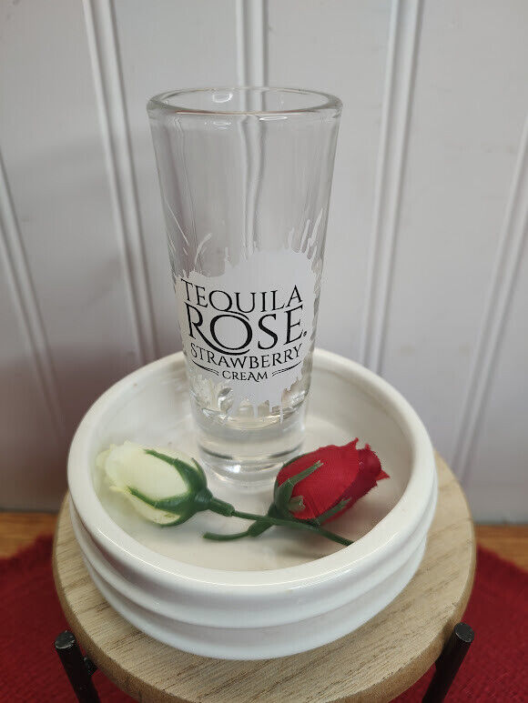 Tequila Rose Shot Glasses Choose ONE~Tequila Rose Pink Dimpled Bubble Bottom BX3