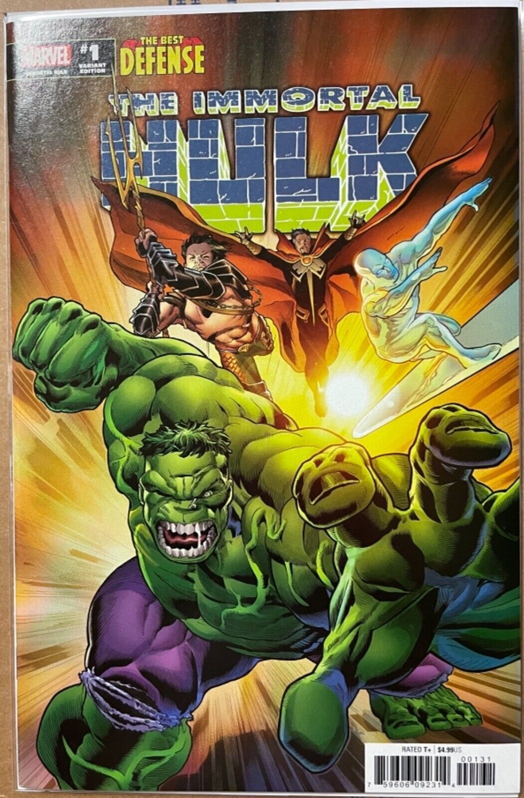 Defenders Immortal Hulk #1 Best Defense | 1:25 | Marvel 2018 NM