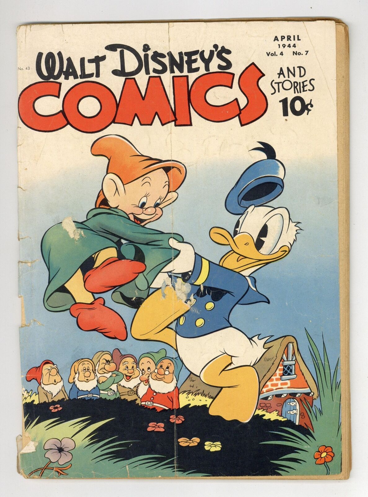 Walt Disney\'s Comics and Stories #43 FR 1.0 1944