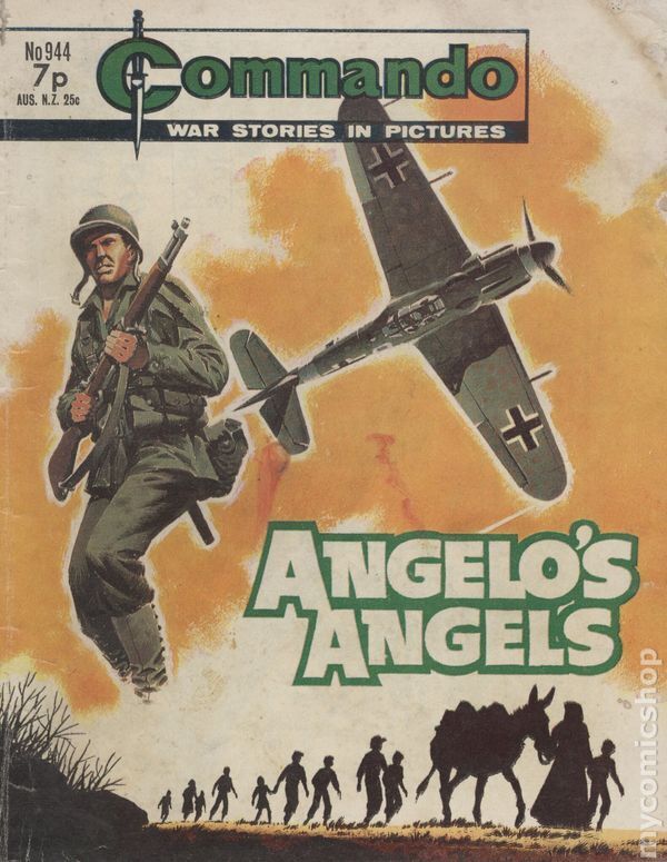 Commando War Stories in Pictures #944 VG 1975 Stock Image Low Grade