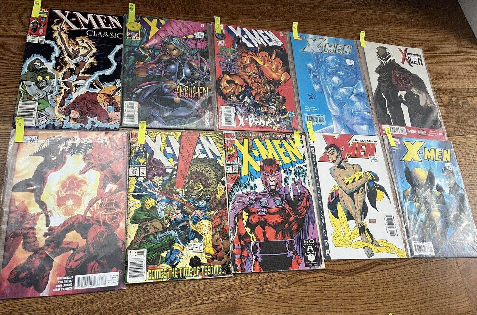 X-men/Wolverine Comic Book Lot