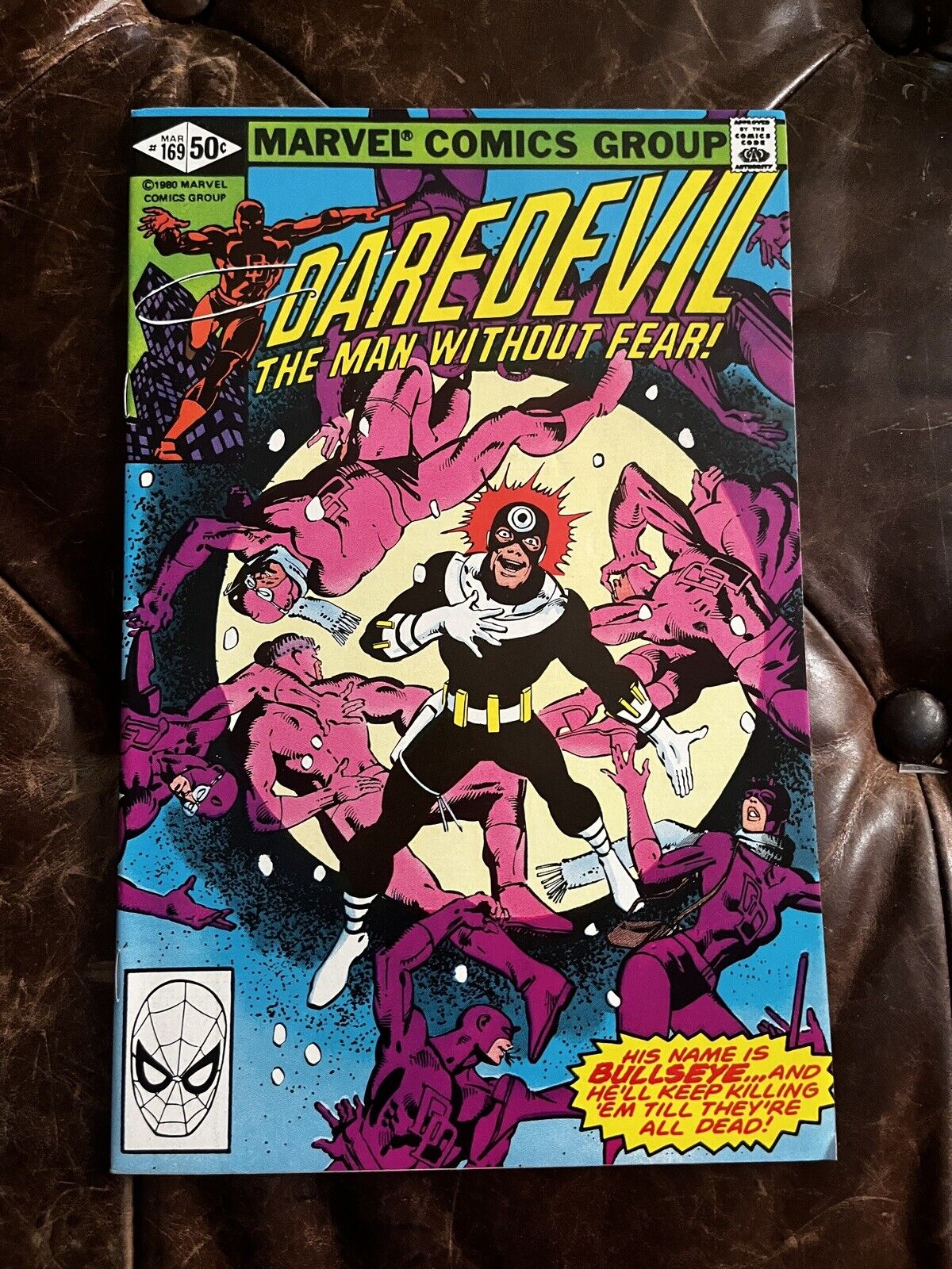Daredevil #169 - 2nd Elektra, Bullseye Appearance White Pages, Frank Miller