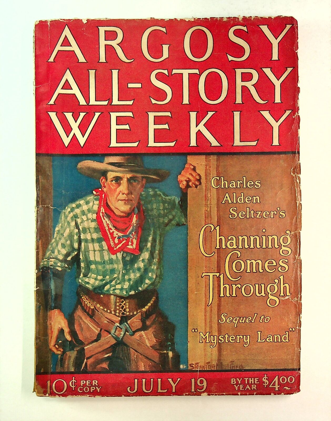 Argosy Part 3: Argosy All-Story Weekly Jul 19 1924 Vol. 161 #5 GD- 1.8