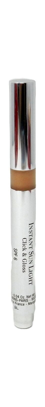 Clarins Instant Sun Light SPF 6 Lip Gloss 01 Vanilla 0.04 Ounces