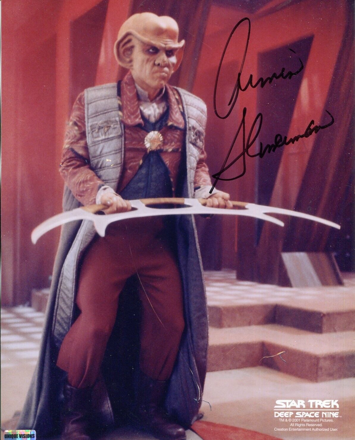 Armin Shimerman Star Trek: Deep Space Nine DS9 Quark Signed Autograph Photo