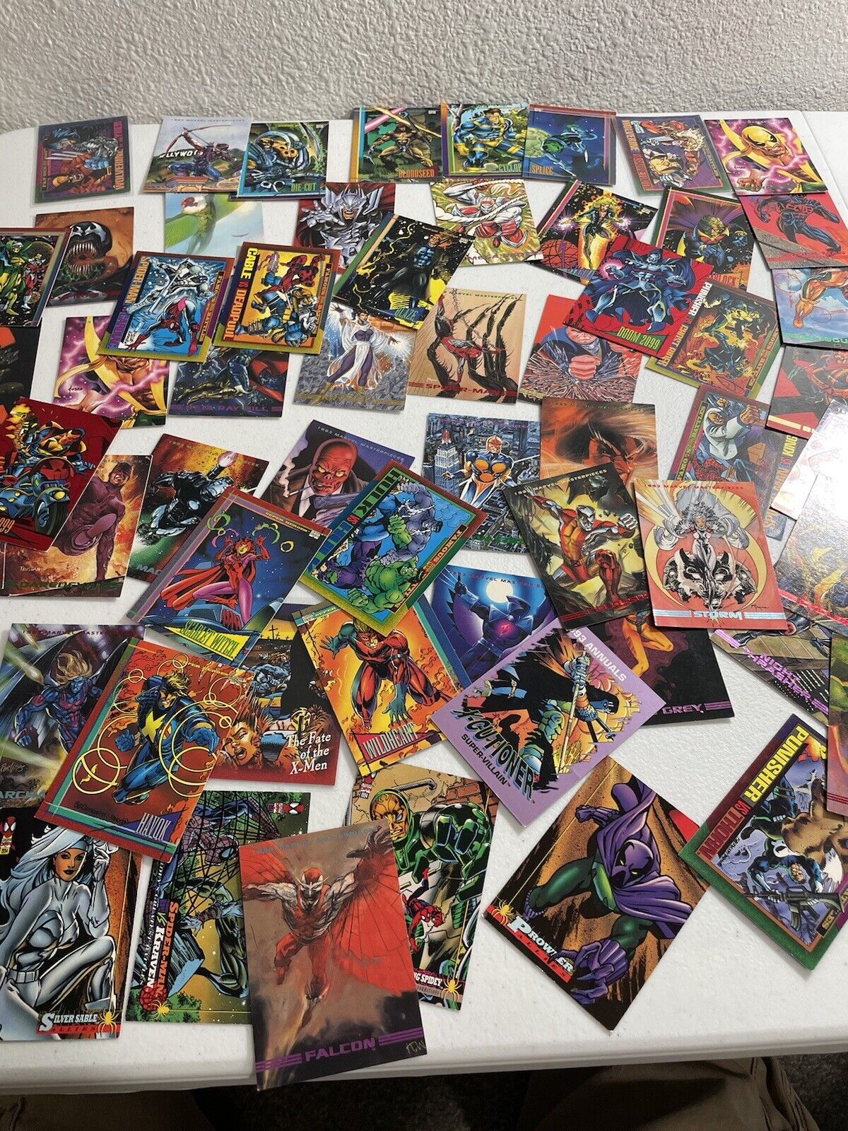 1993 Marvel Cards Lot Of 50 Plus