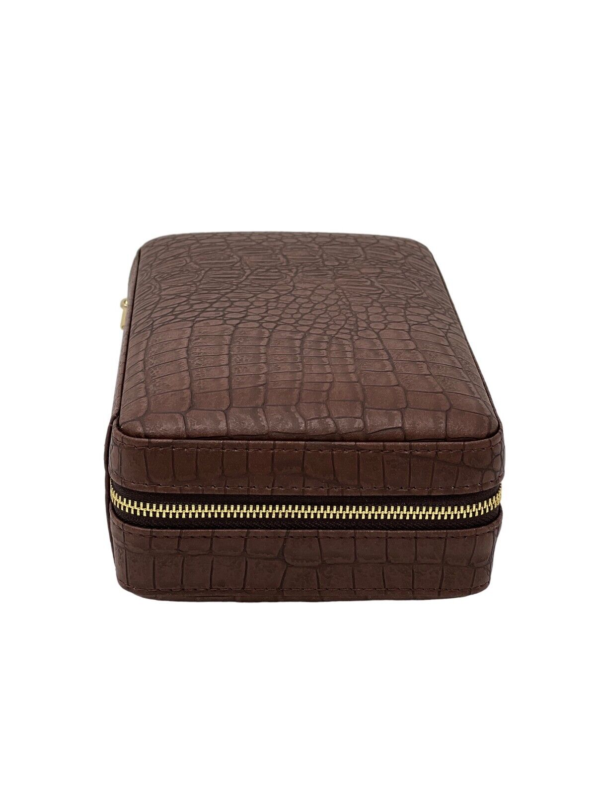 Premium Cigar Humidor  Case  Leather Cigar Travel Case with Cedar Wood