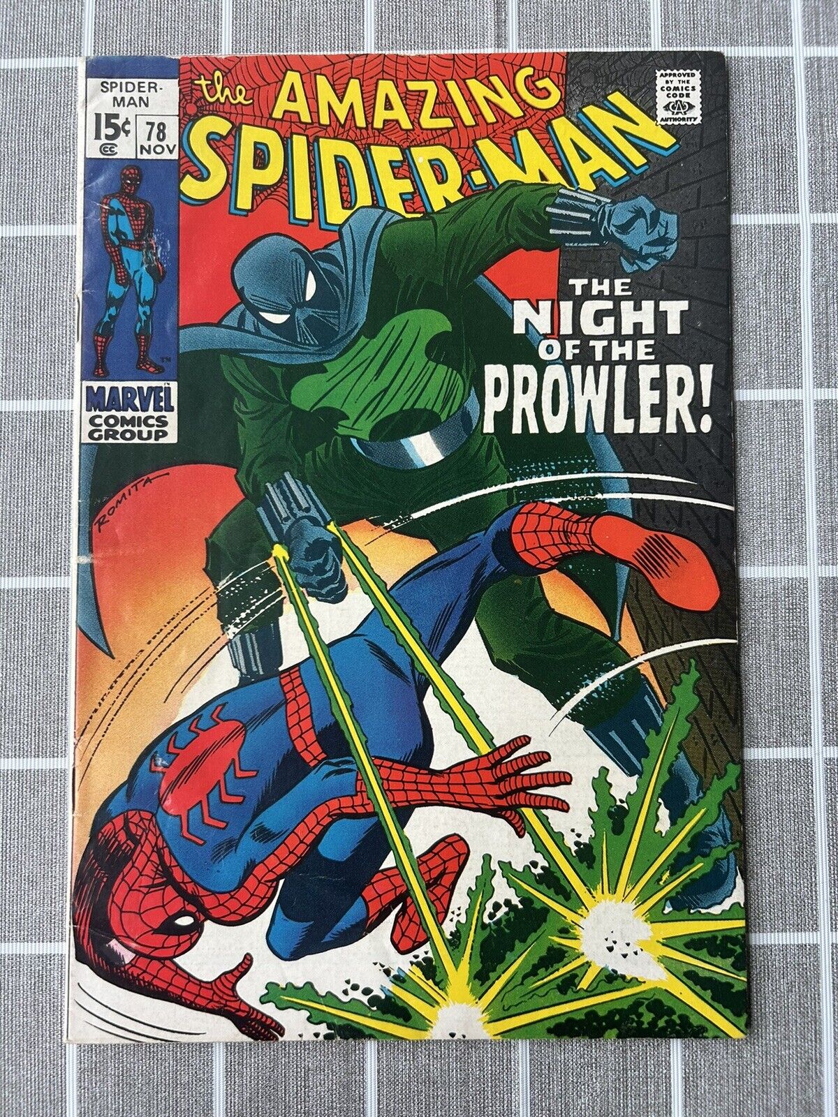 The Amazing Spider Man #78 1st App Of The Prowler VF+ 1969 Vintage Marvel 