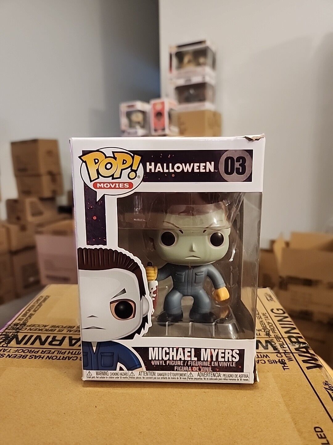 Halloween Michael Myers Movie Funko Pop Vinyl Figure #03 Box Damage