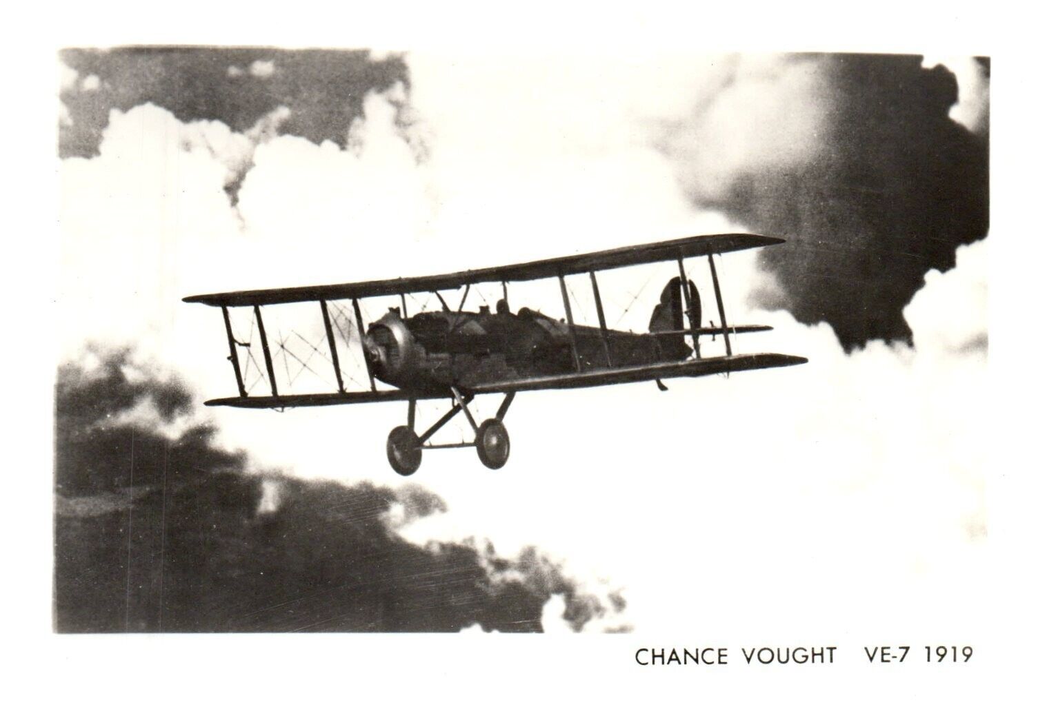 Chance Vought VE-7 1919 Airplane Vintage Original Photograph 5x3.5
