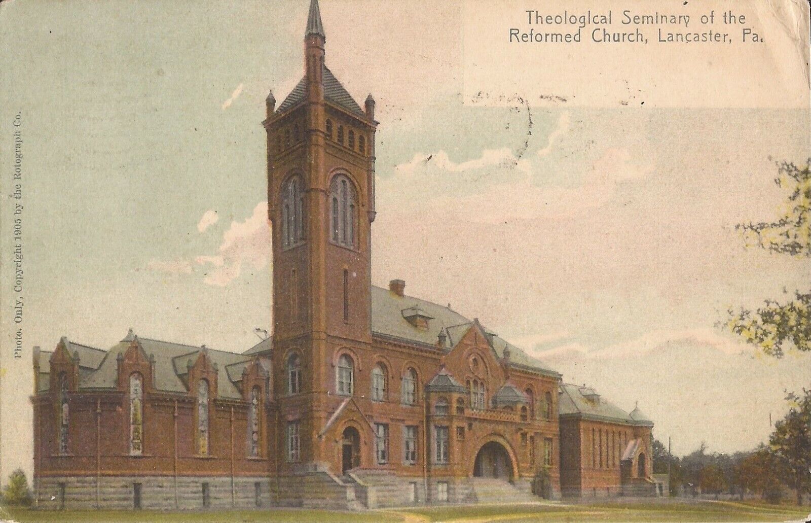 Lancaster, PENNSYLVANIA - Theological Seminary of the Reformed Church - 1911