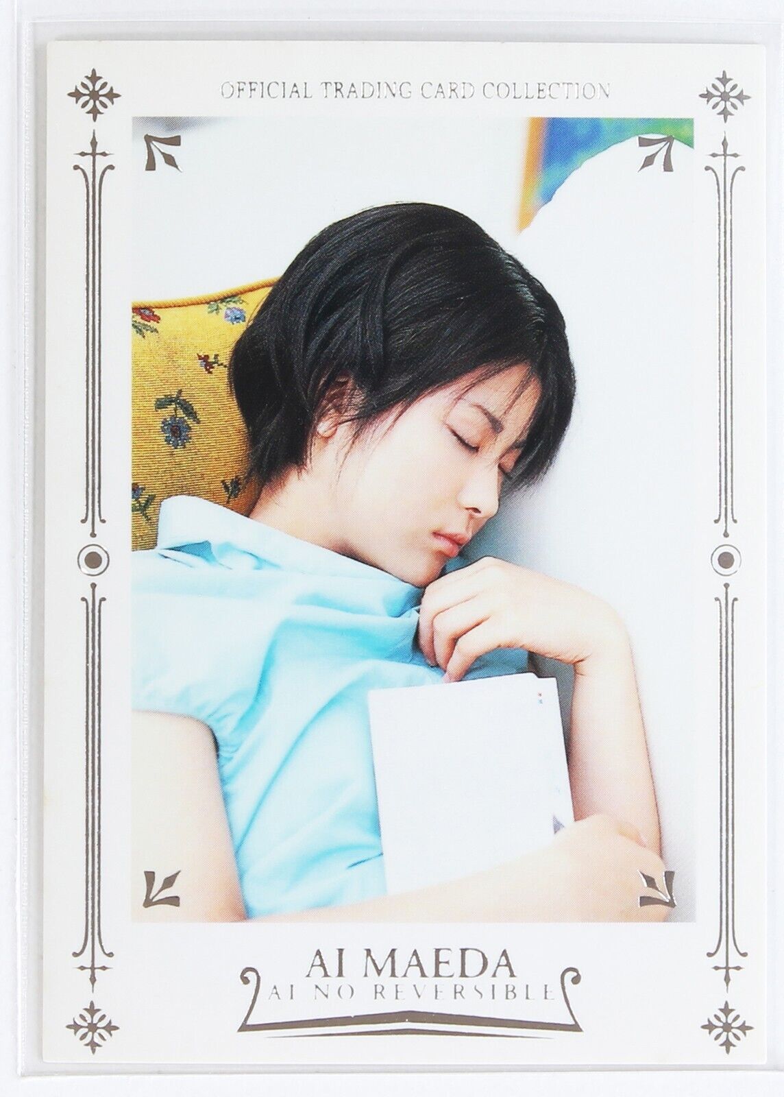 AI MAEDA NO.04 -ai no reversible- Japanese Actress Trading foil stamping Card