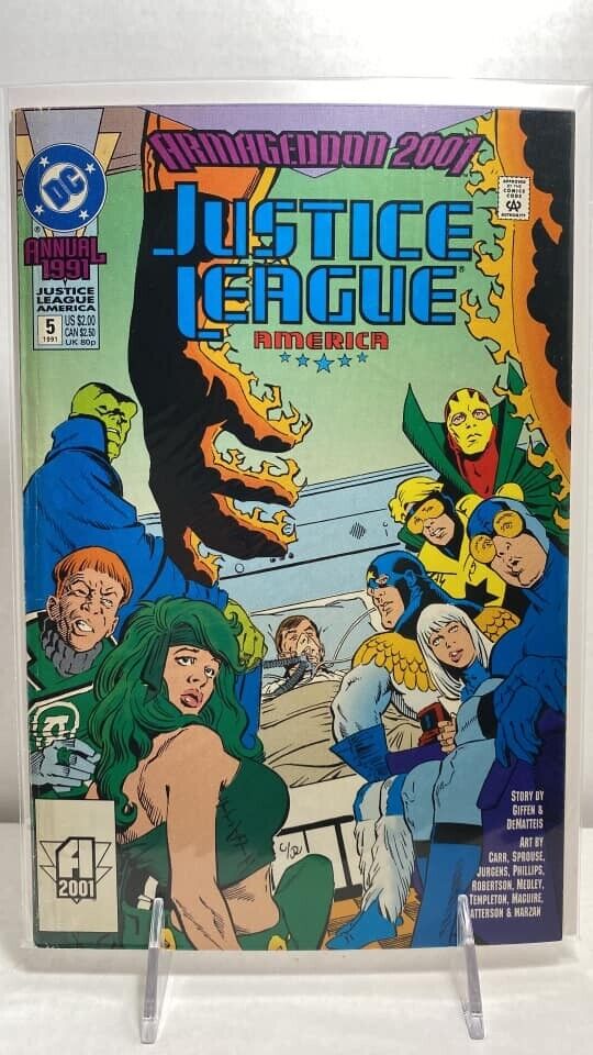 27921: DC Comics JUSTICE LEAGUE AMERICA ANNUAL #5 Fine Grade