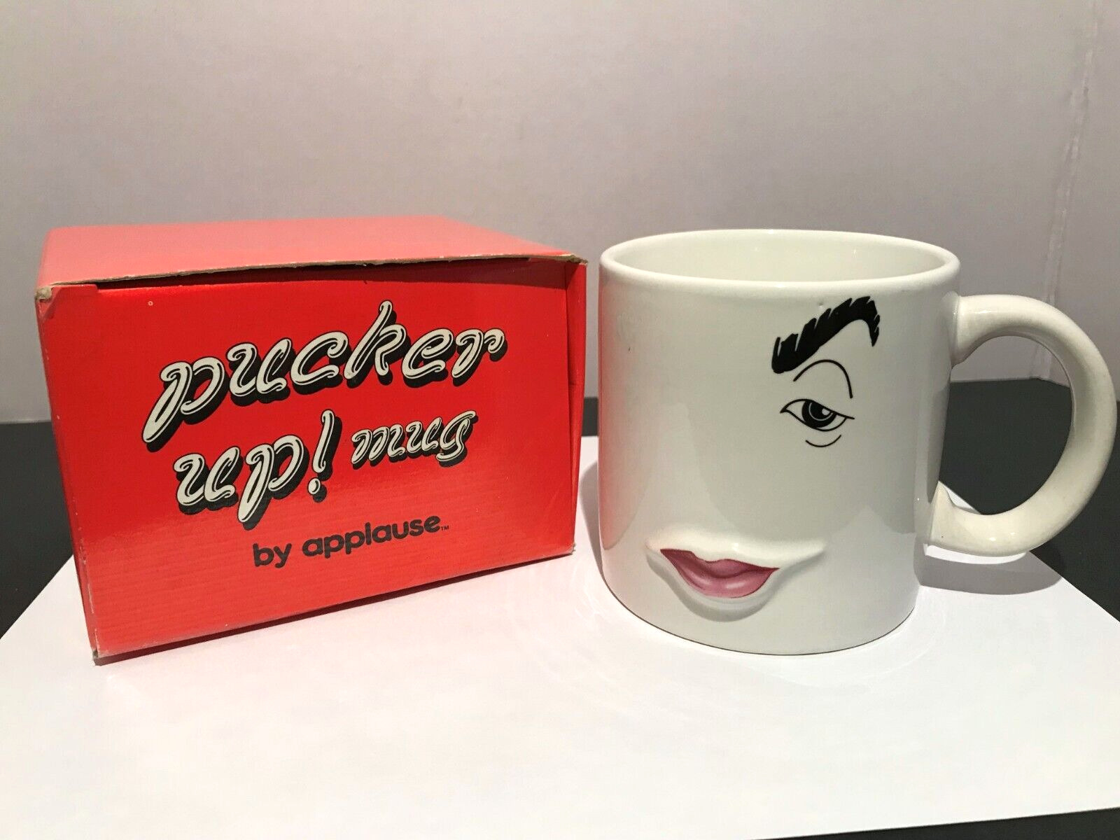 Vintage 1989 Applause - Pucker Up Mug - New In Box