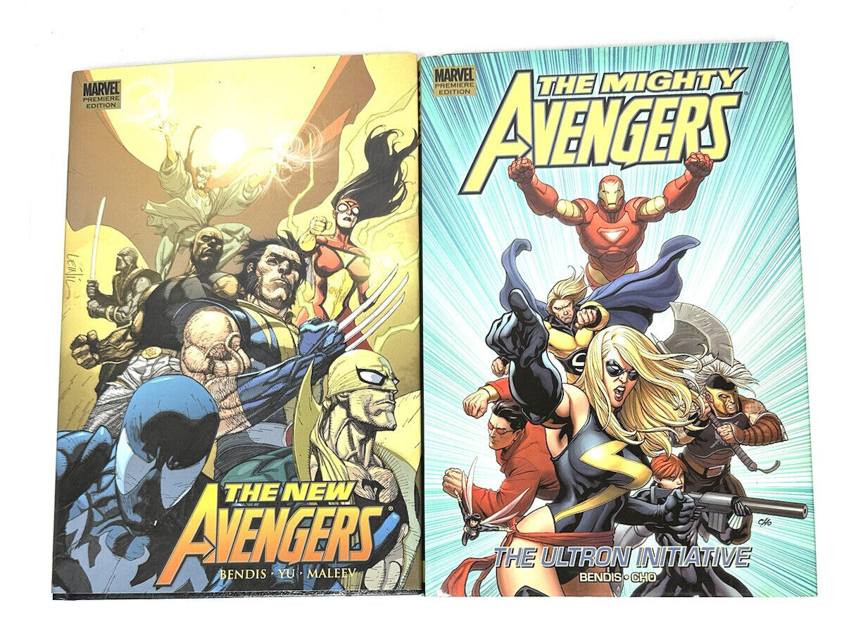 Mighty Avengers Vol 1 Ultron Initiative New Avengers Vol 6 Revolution Premier Ed