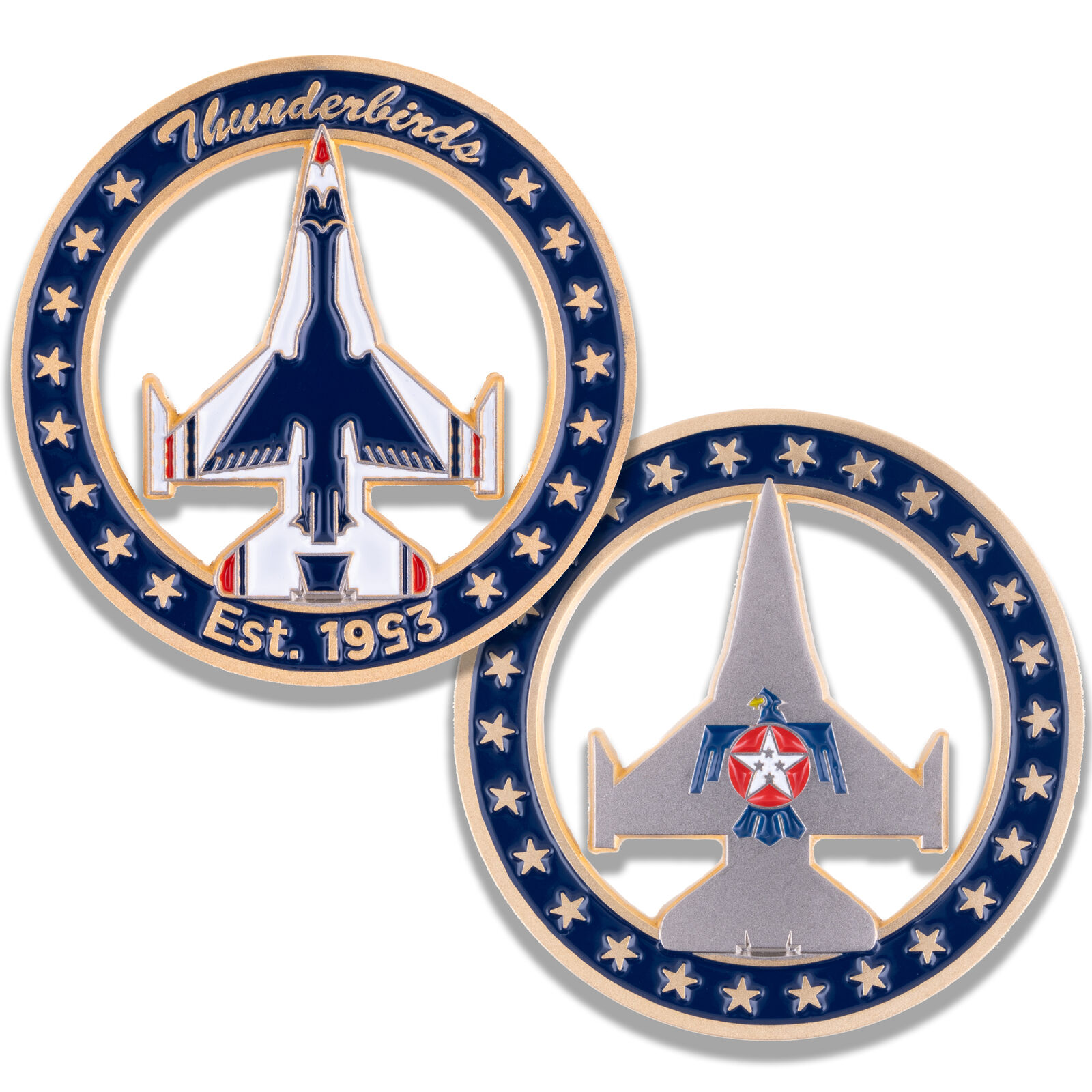 Thunderbirds Limited Edition Challenge Coin