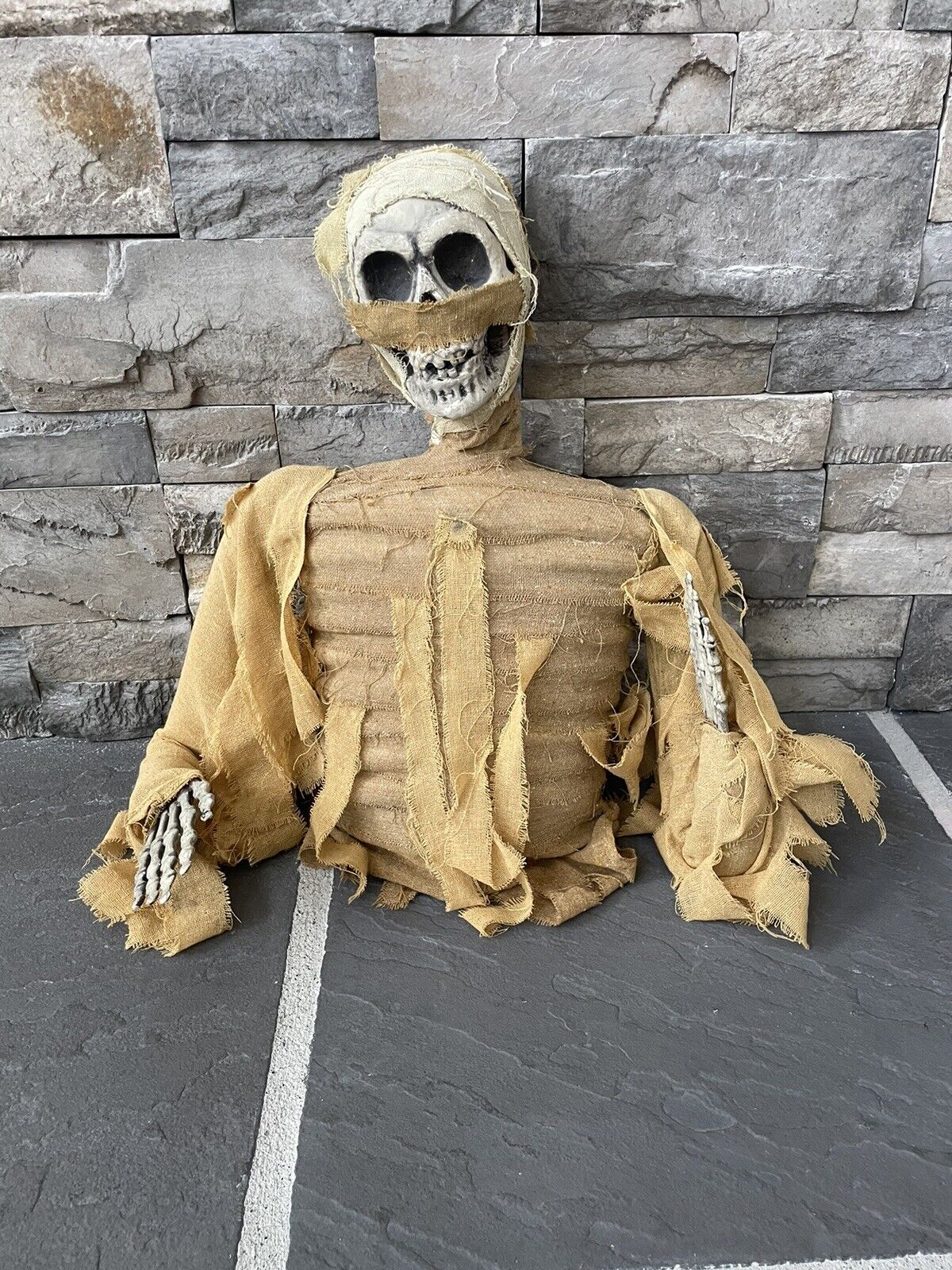 Halloween Scary Skeleton Skull Outdoor Decoration