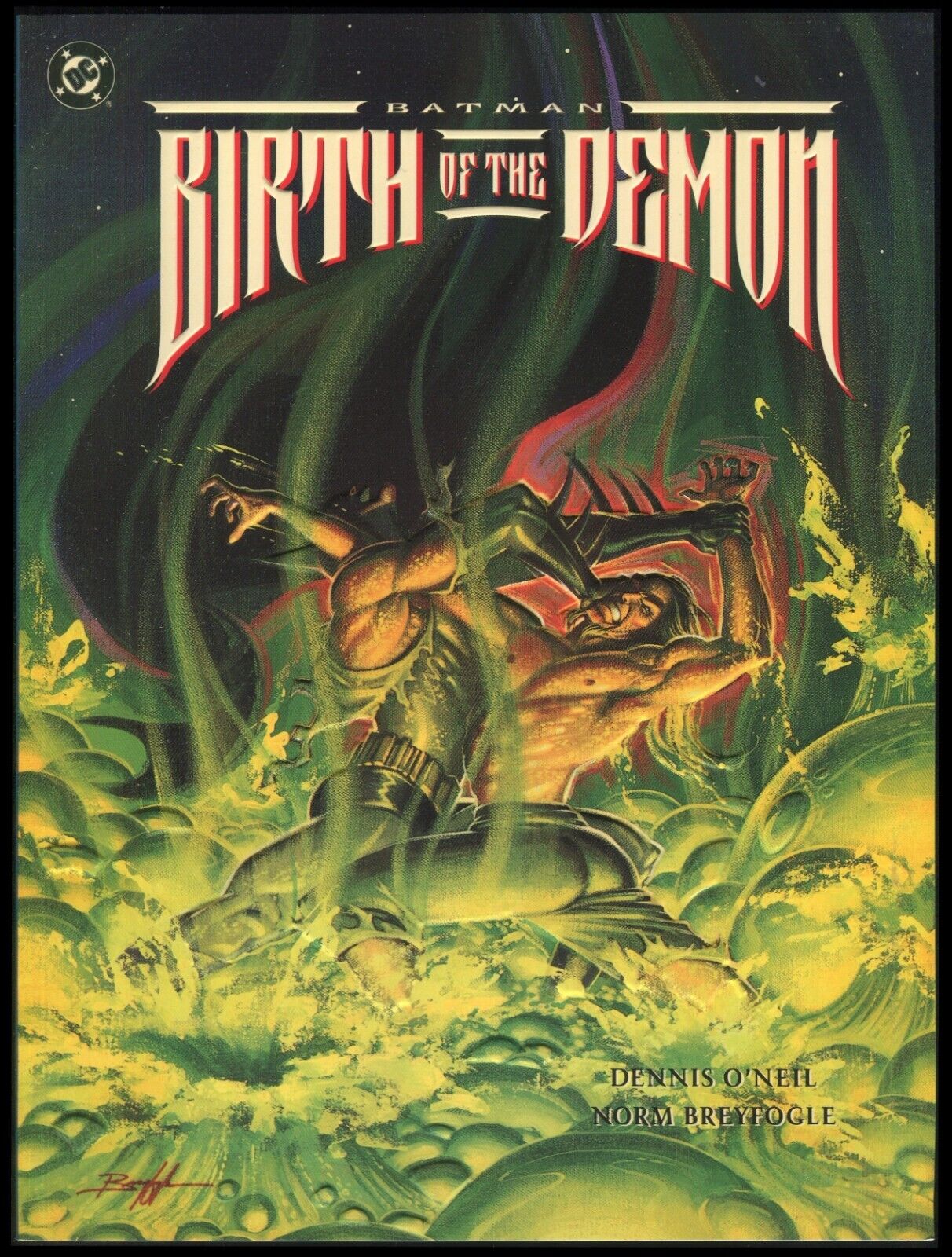 Batman Birth of the Demon Trade Paperback TPB DC 1992 Dark Knight Ra\'s al Ghul