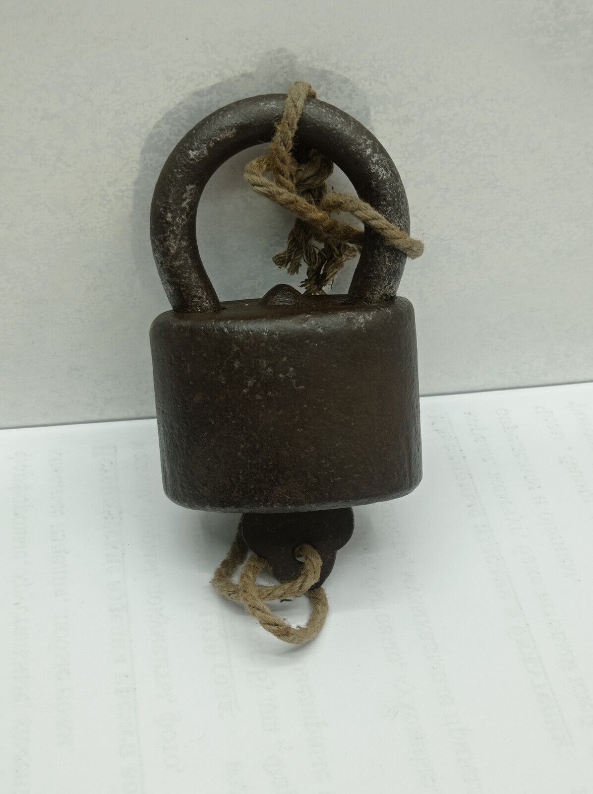 Vintage Tsarist Russia Padlock One Key Works Well Good Condition