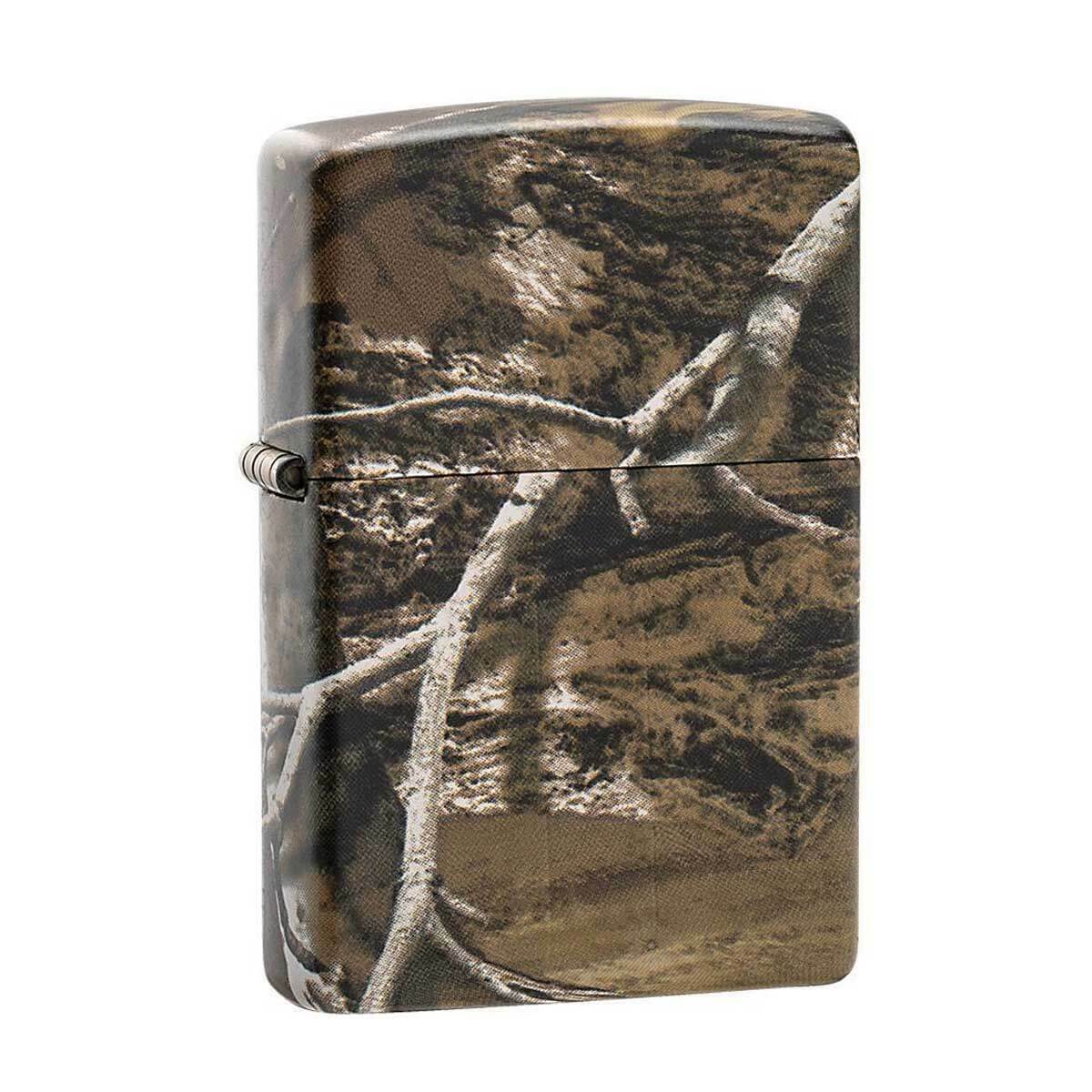 Zippo Windproof Lighter Realtree Edge Wrapped Camouflage Metal Refillable 29896