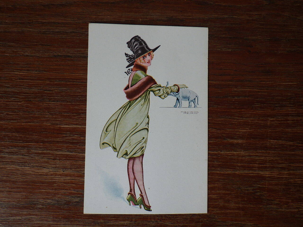 1x CPA Postcard ILLUSTRATOR Maurice Pepin (Le Sourire) (Approx. 1920) PIN UP