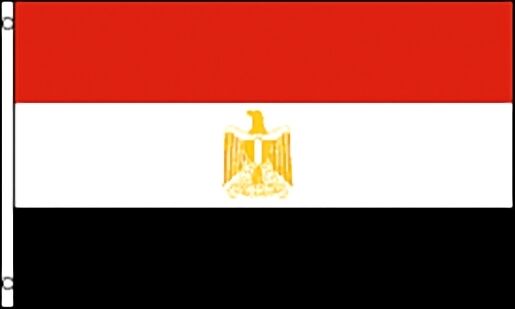 Large 3\' x 5\' High Quality 100% Polyester Egypt Flag - 