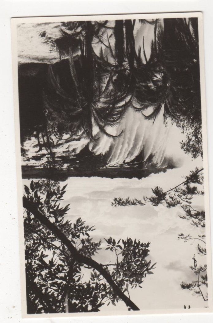 Rhodesia Railways, Eastern Cataract Victoria Falls RP Postcard, B200