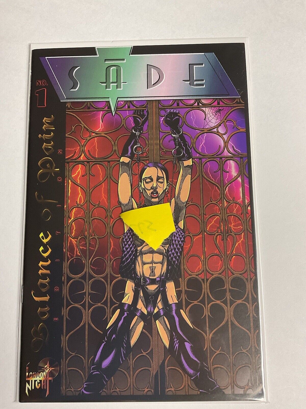 Sade #1  (1996) Balance of Pain ~ Unread NM 9.4 London Night Rare Low Print Run