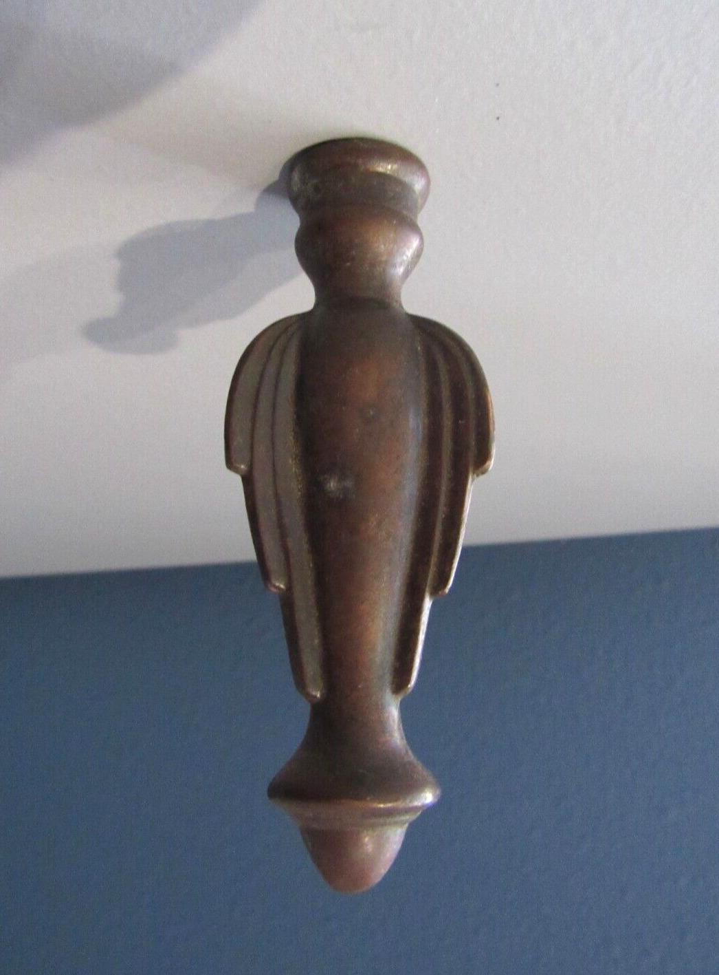 Antique French Bronze Art Deco Spelter Finial for Chandelier FI-8