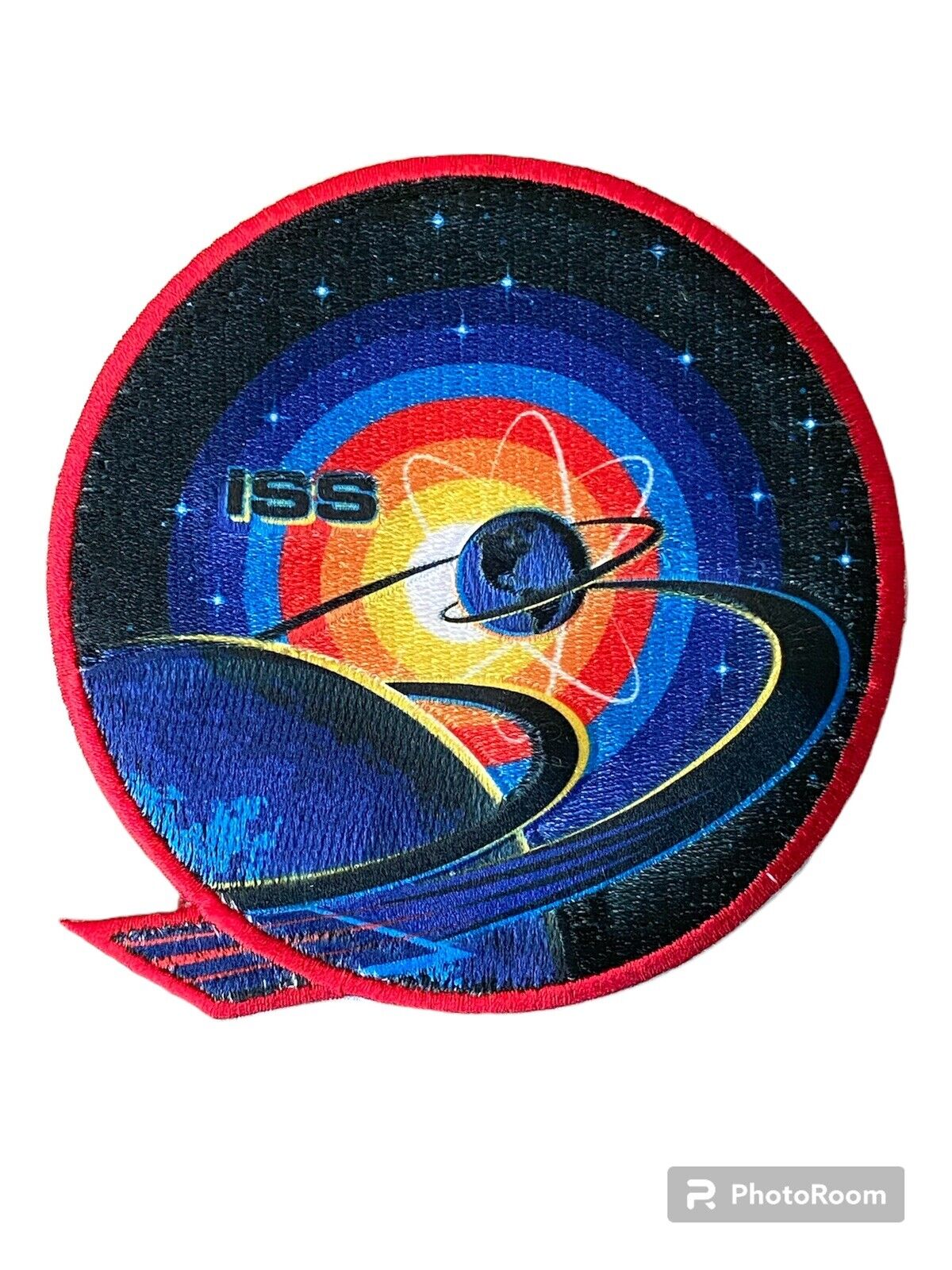 Authentic Expedition 63 -NASA SPACEX ISS Mission- A-B Emblem SPACE PATCH W/Names