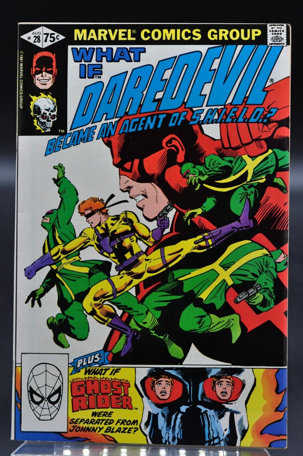 What If #28 Daredevil Became An Agent of Shield 1981 Marvel Comics