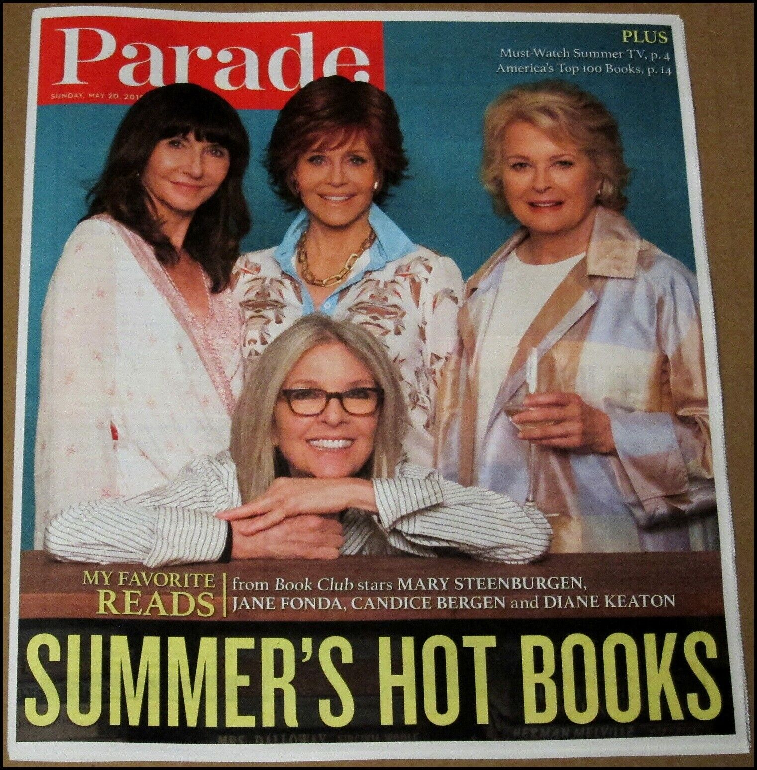 5/20/2018 Parade Newspaper Magazine Book Club Jane Fonda Diane Keaton Bergen