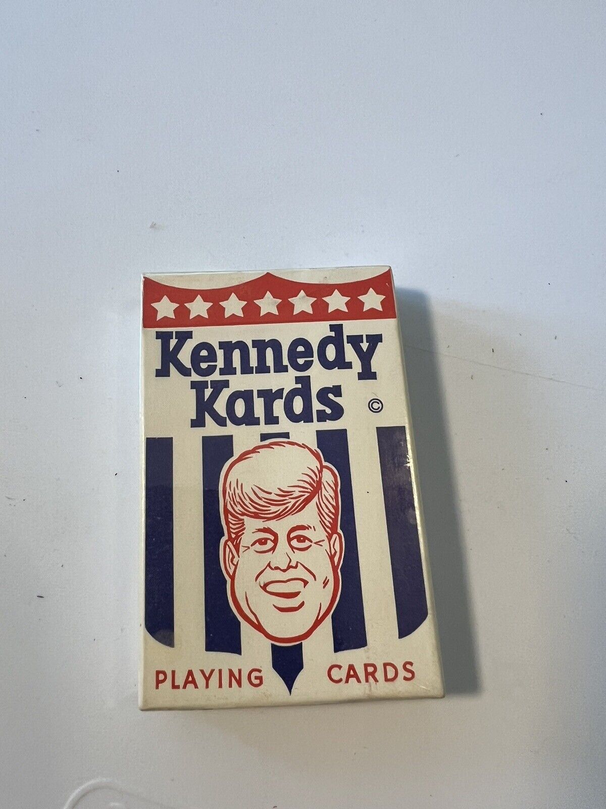 SEALED Vintage 1963 John F Kennedy - Kennedy Kards Playing Cards NEW In Plastic