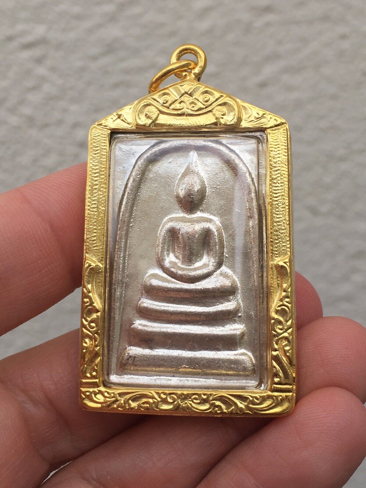Gorgeous Phra Somdej To Katha Amulet Talisman Charm Luck Protection Vol. 111.3
