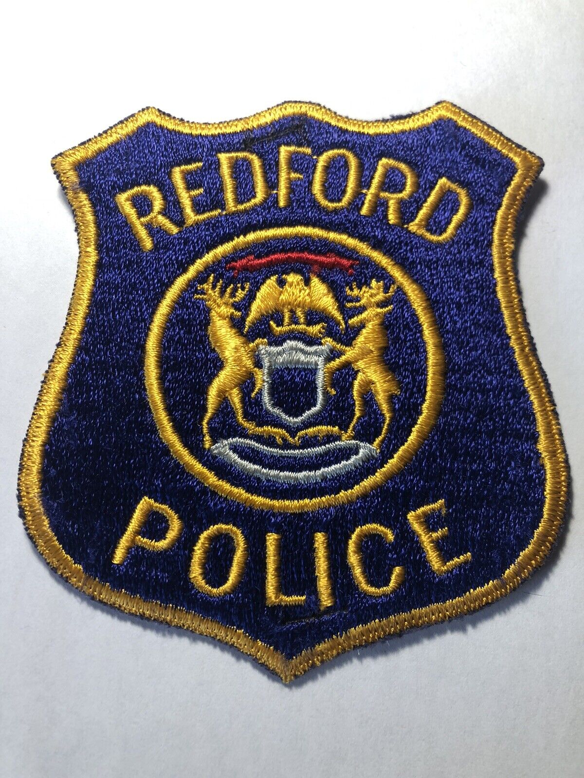Redford Michigan Police Patch ~ Vintage ~ RARE
