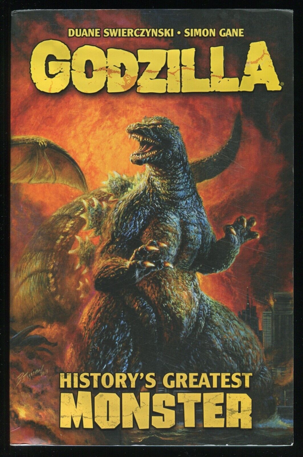 Godzilla History's Greatest Monster Trade Paperback TPB Gojira IDW 4th Printing