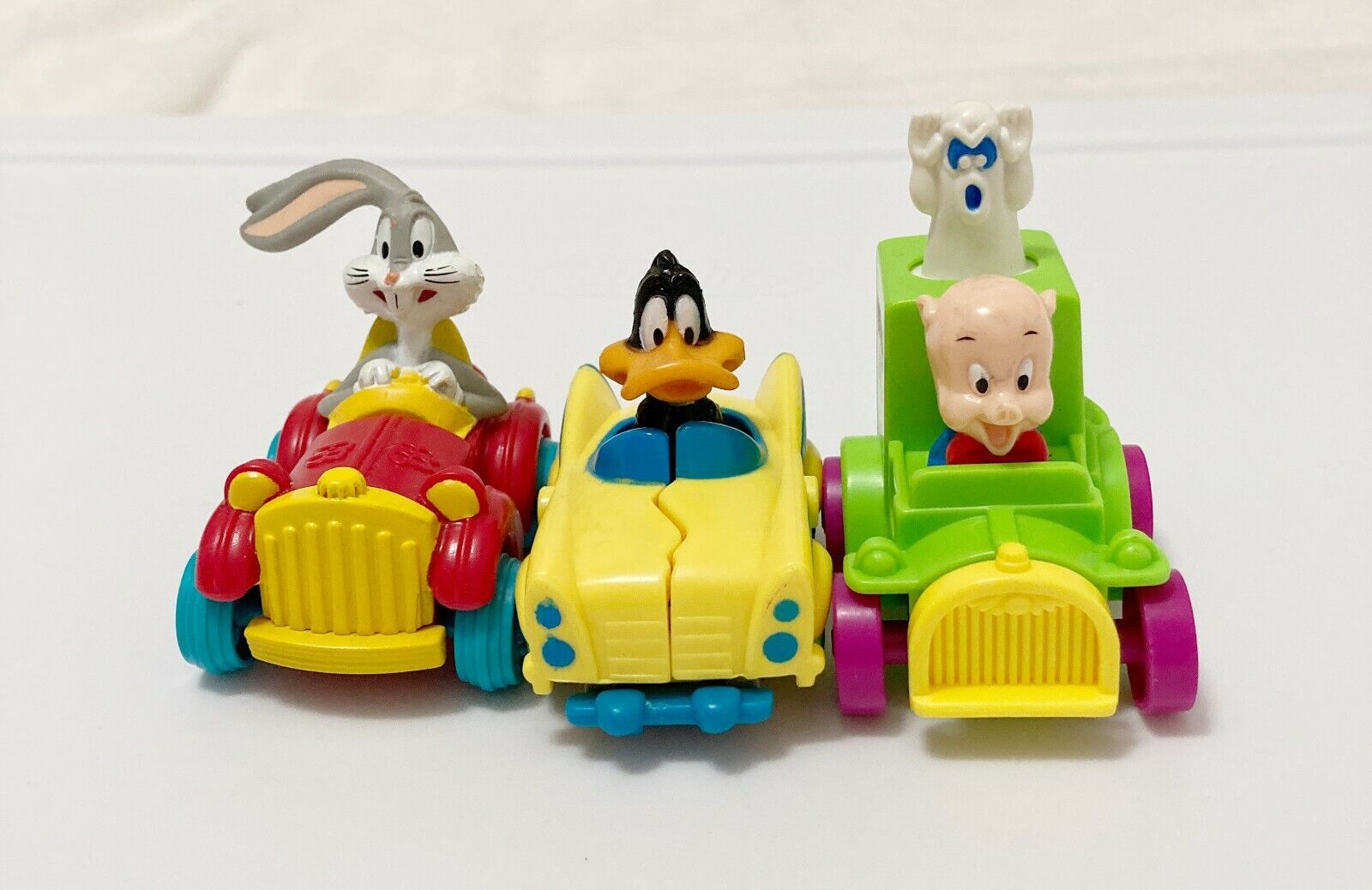Warner Bros., Vintage Looney Tunes Wacky Cars, Bugs, Porky Pig & Daffy Duck