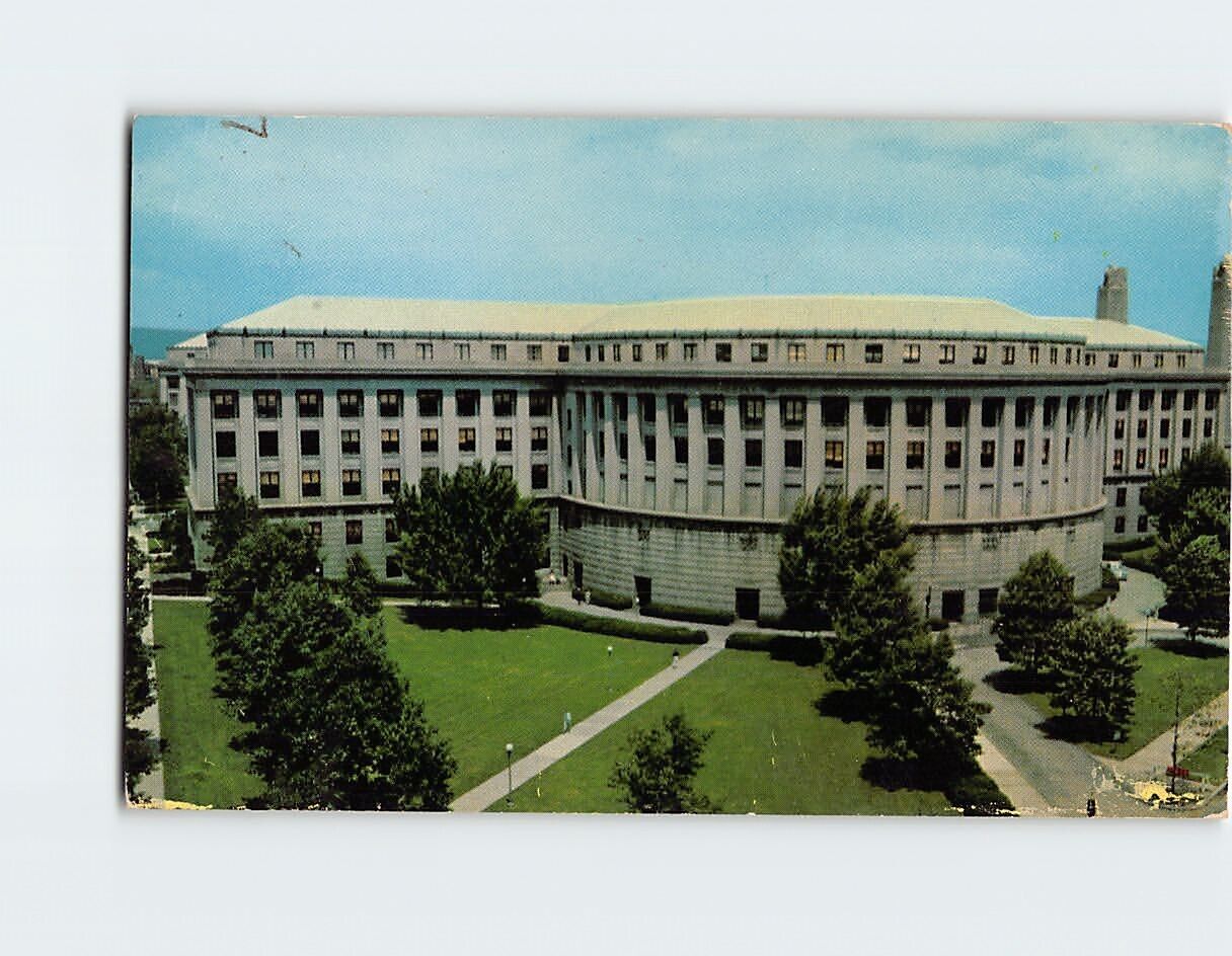 Postcard Educational Building Harrisburg Pennsylvania USA